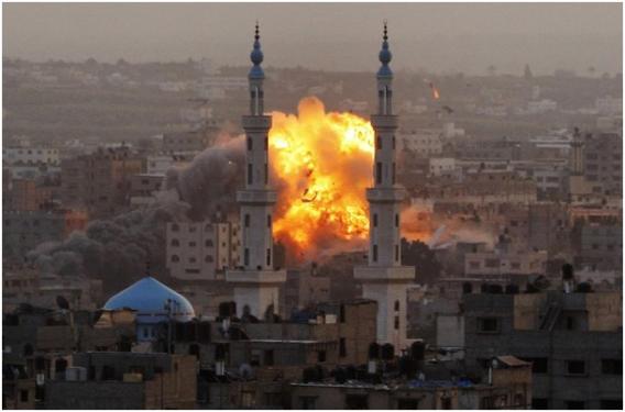 Sionistiterroristit pommittavat journalisteja Gazassa