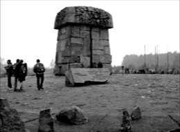 Stelle des angeblichen Massengrabes von Treblinka