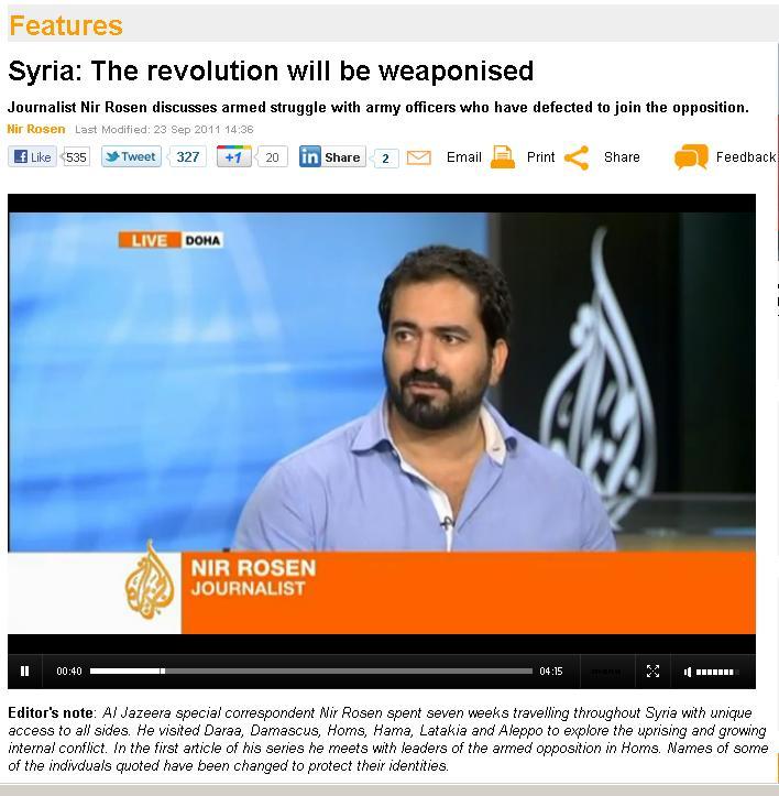 Al Jazeera mainpage