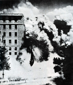 King David Hotel July 22, 1946 Blown up by Irgun