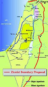 Zionist Boundary Proposal