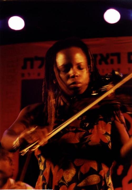 Regina Carter performs at the Red Sea Jazz Festival, Israel.
