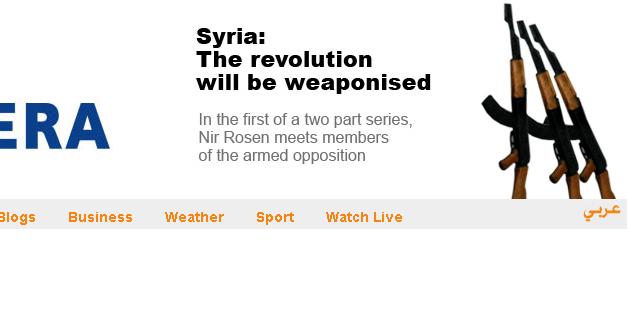 Al Jazeera mainpage