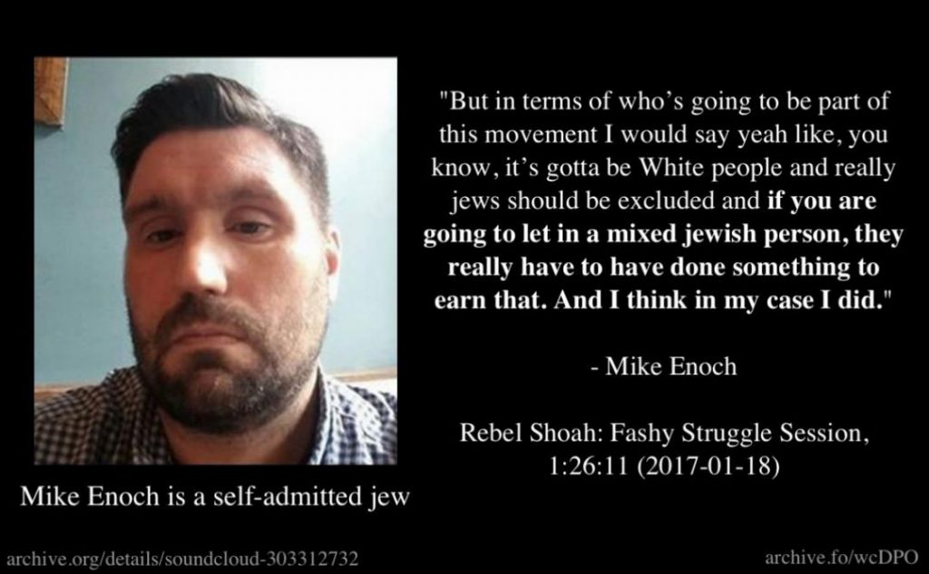 mike enoch is a jew