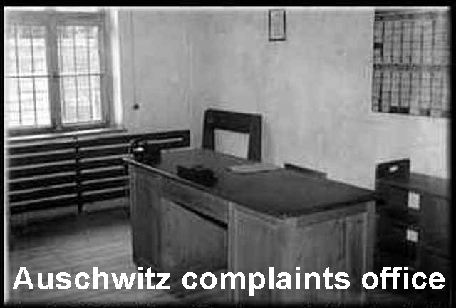 auschwitz complaints office