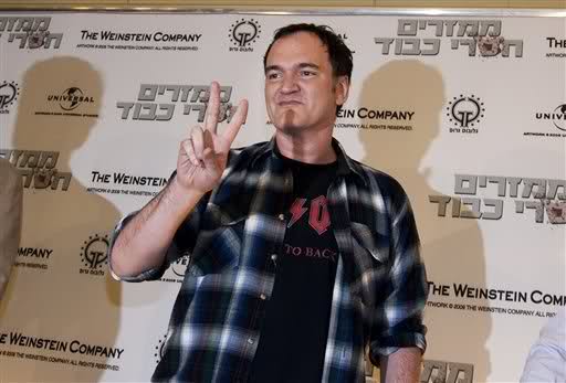 Quentin Tarantino came to Israel to promote his movie Inglourious Basterds